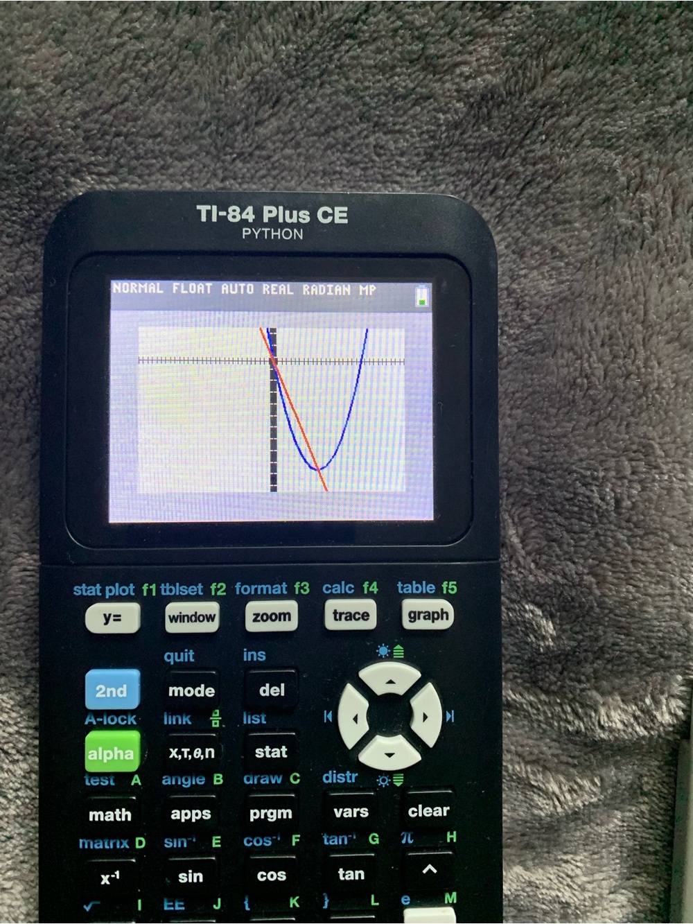 TI-84 Plus Texas Instruments Graphing Calculator - Picture 3 of 3
